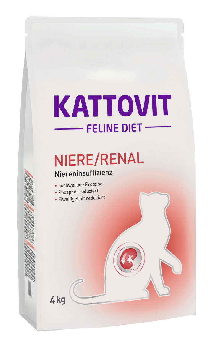 KATTOVIT Katzen-Trockenfutter Feline Niere/Renal